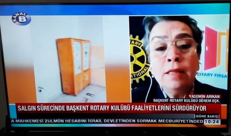 Ankara-Başkent RK 2020-21 faaliyetlerini Kanal B Tv programında anlattı. 