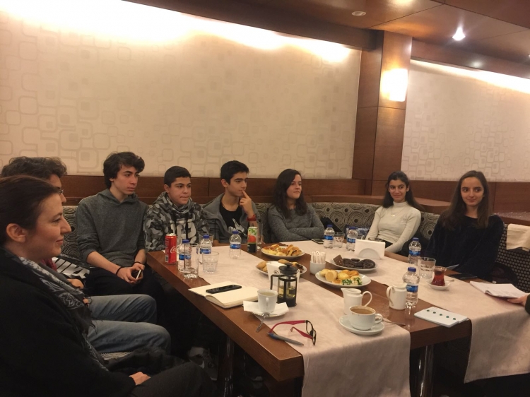 Başkent Interact Kulübü dönemin ilk toplantısını yaptı 16.12.2017