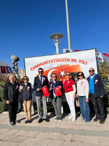 Başkent RK üye ve eşleri 29 Ekim kutlamalarında 