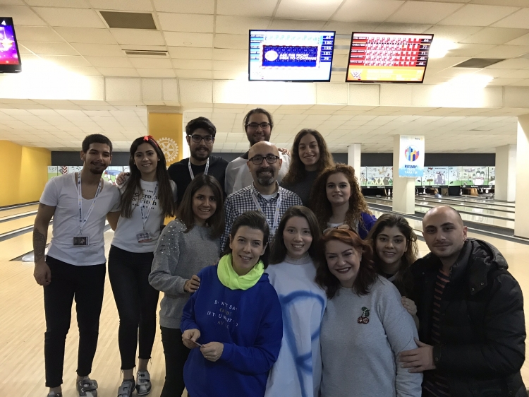 8. Berdan Akalın Bowling Turnuvasına katıldık 17.12.2017