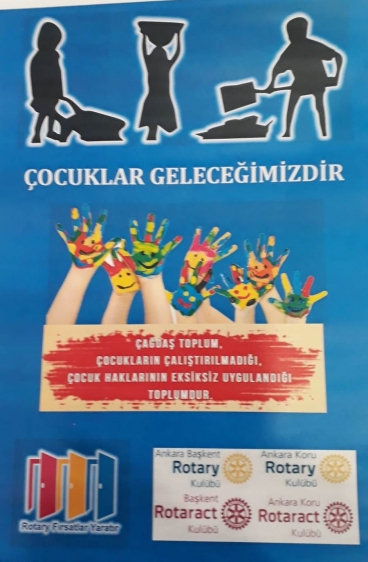 Çocuk işçiliğinin önlenmesi ve yasal haklarının korunması farkındalık eğitimi