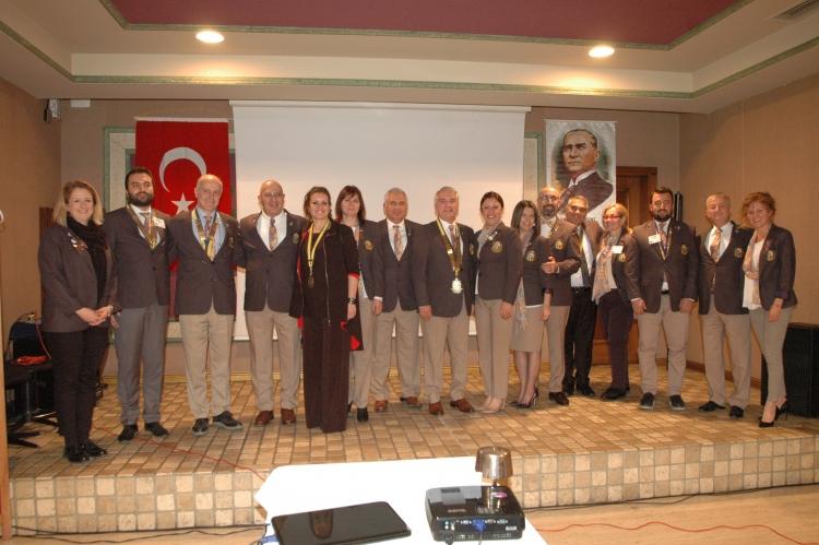 Başkent Rotary evsahipliğinde Intercity toplantısı yapıldı. 9.1.2018