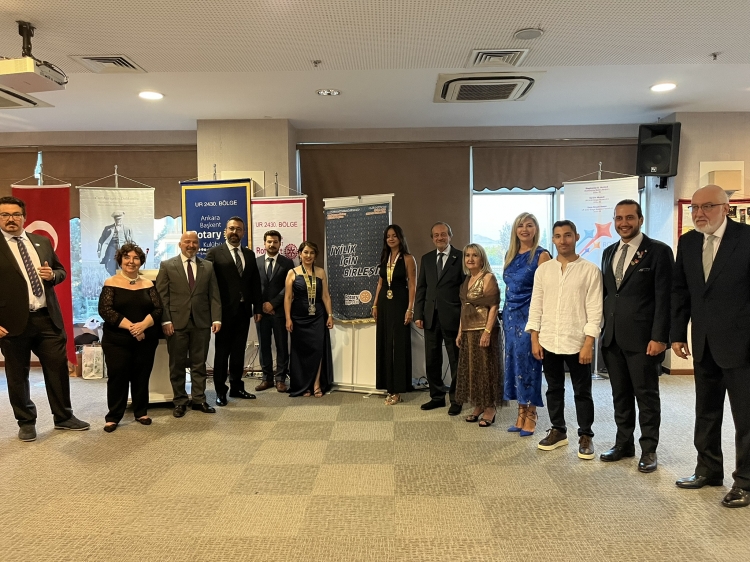 BAŞKENT ROTARY ve ROTARACT KULÜPLERİ DEVİR TESLİM GERÇEKLETİRİLDİ. 14.6.2025