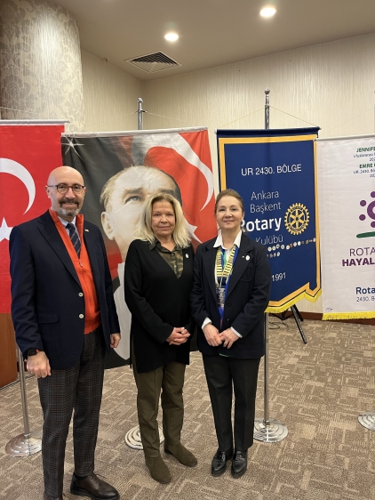eski üyemiz tekrar Rotary ailemize katıldı 14.2.2023