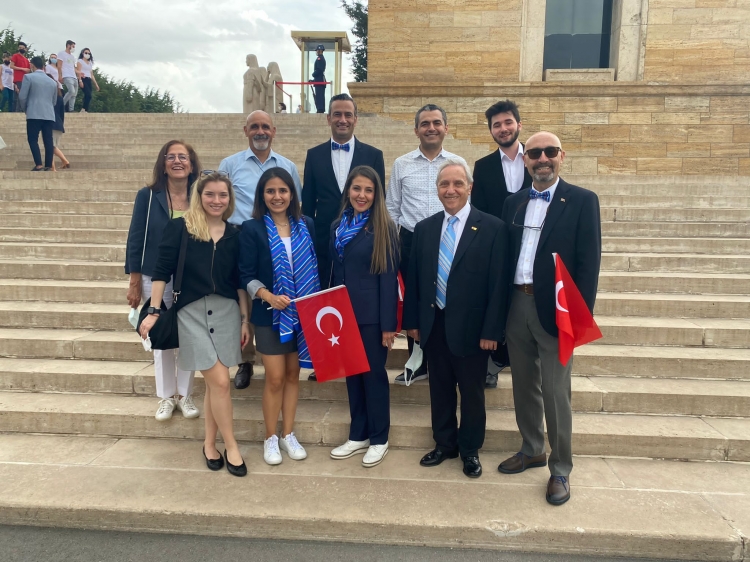 Yeni döneme Anıtkabir ziyareti ile başlandı. 3 Temmuz 2021