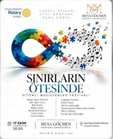 SINIRLARIN ÖTESİNDE OTİZİMLİ MÜZİSYENLER FESTİVALİ