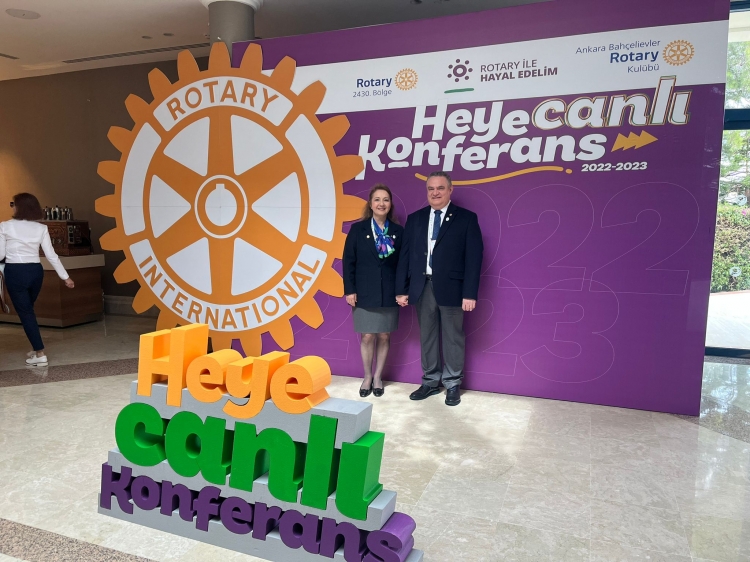 UR ROTARY 2430. BÖLGE 2022-23 DÖNEM KONFERANSI YAPILDI